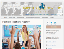 Tablet Screenshot of fairfieldteachers.com